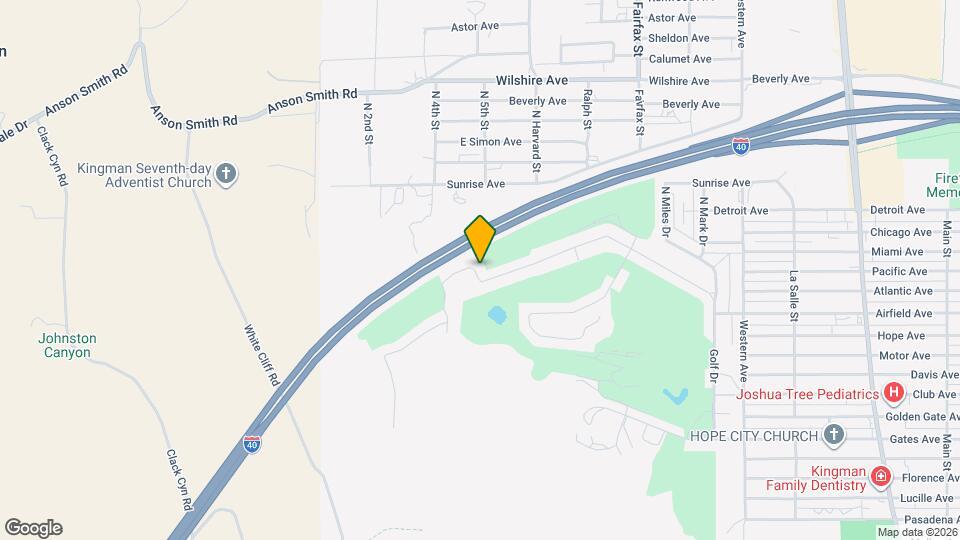 660 Country Club Dr Map and Location Details