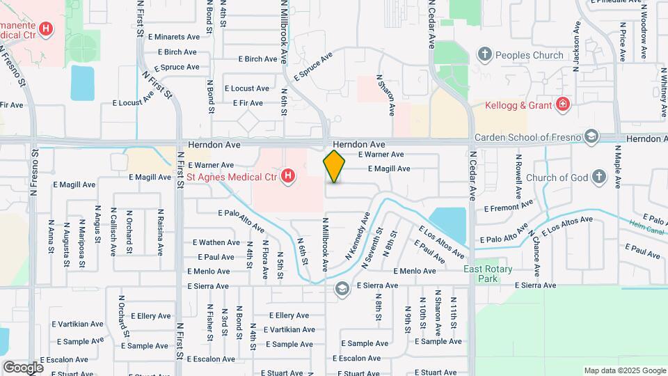 1425 E Fremont Ave Map and Location Details