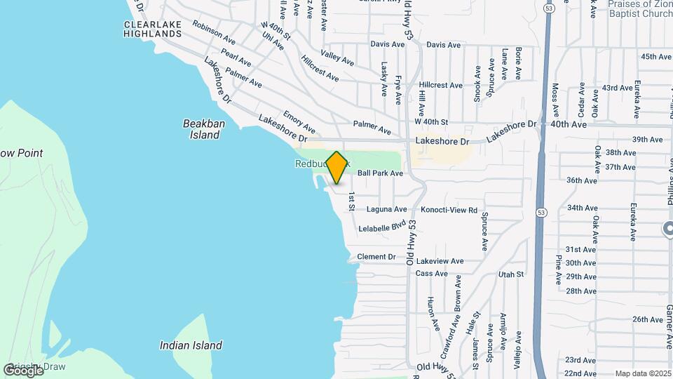 4950 Beach Ave Map and Location Details