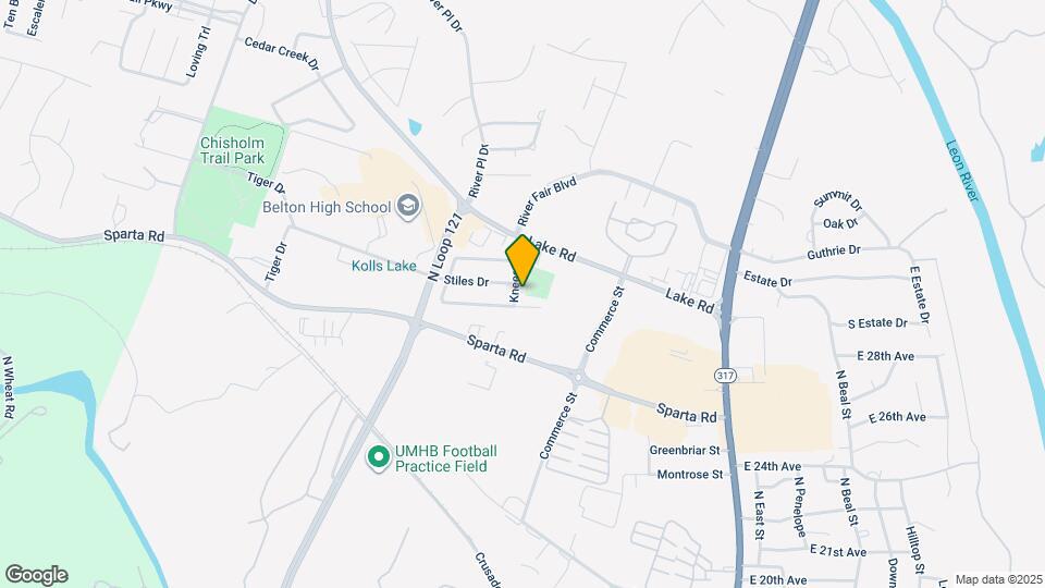 2606 Kneese Dr Map and Location Details
