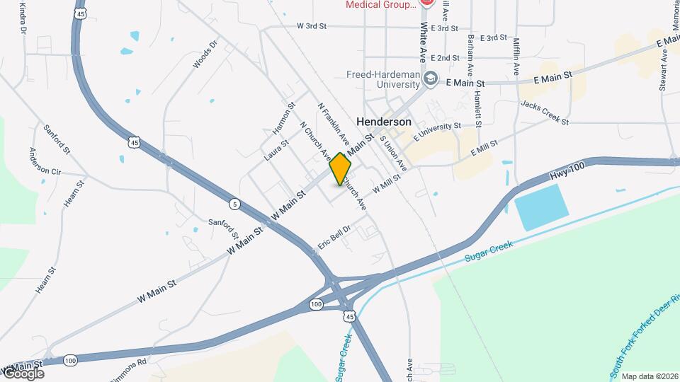 314 Parrish St Map and Location Details