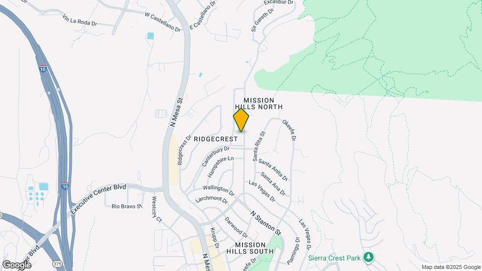 4311 N Stanton St Map and Location Details