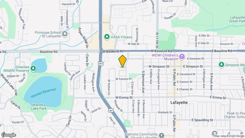 751 W Cleveland Cir Map and Location Details