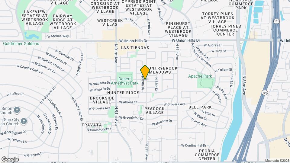 18039 N 89th Dr, Unit N211 Map and Location Details