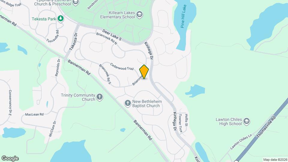 8049 Briarcreek Rd E Map and Location Details