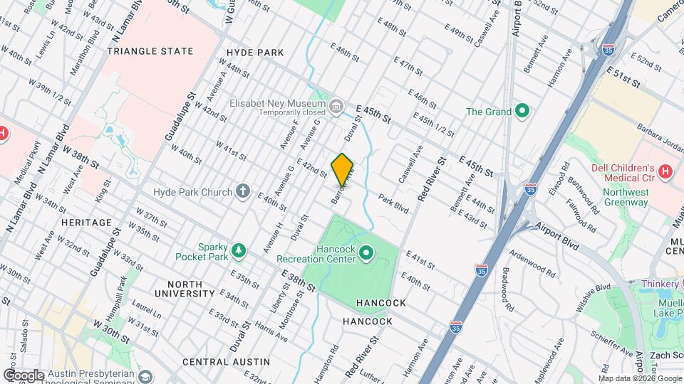 600 E 42nd St Map and Location Details