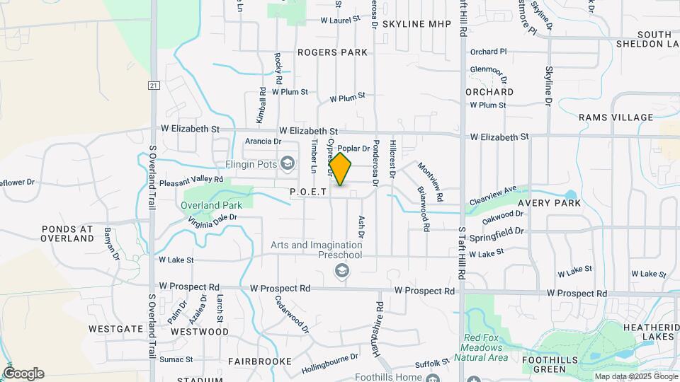2430 Clearview Ave Mapa y Detalles de la Ubicación