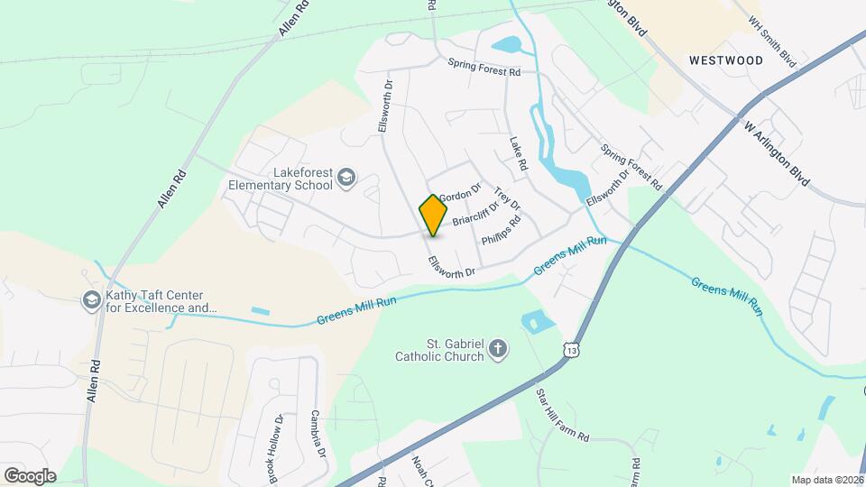 3208 Ellsworth Dr Map and Location Details