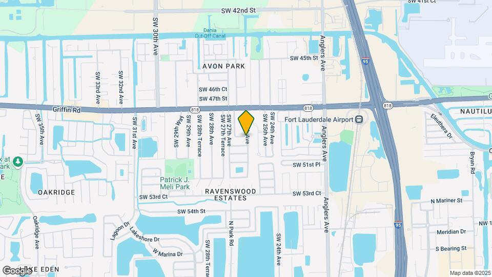 4951 SW 26th Ave Map and Location Details