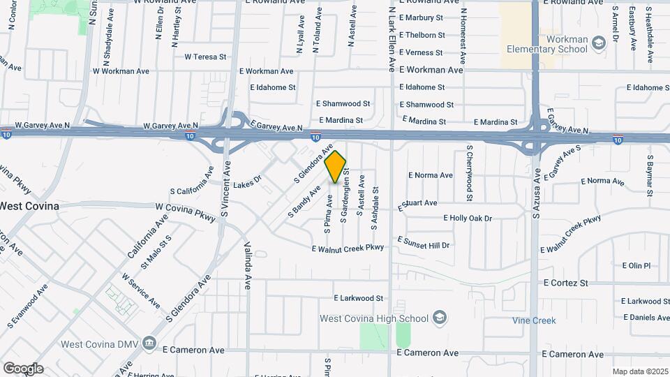222 S Pima Ave Mapa y Detalles de la Ubicación