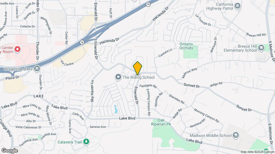 3456 Amber Ln Map and Location Details