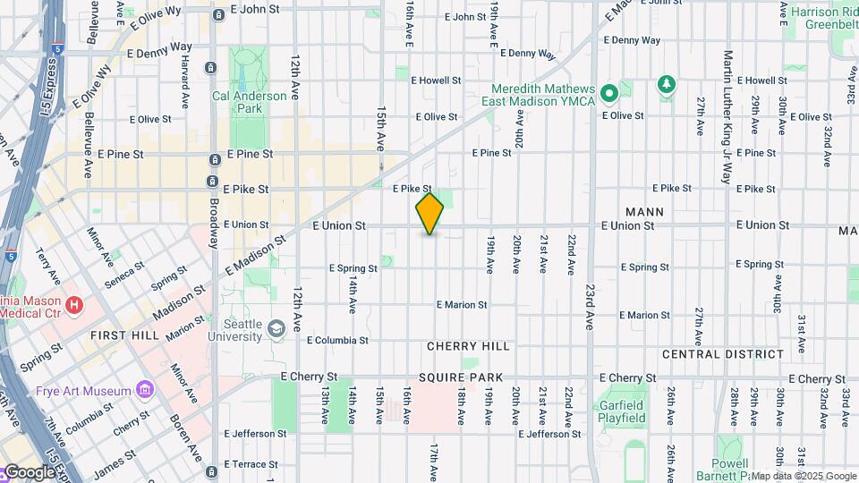 1125 17th Ave Map and Location Details
