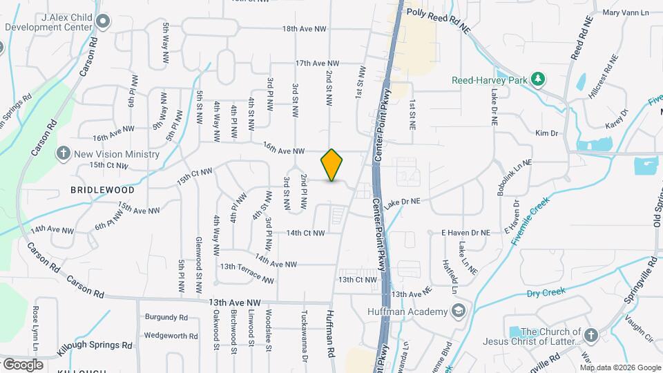 109 15th Ct NW Map and Location Details