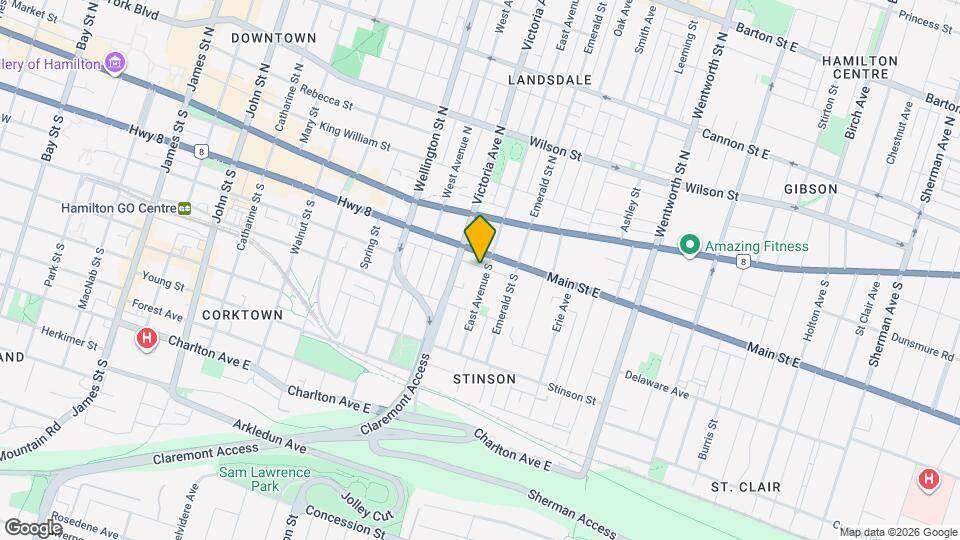 50 East Avenue S Map and Location Details