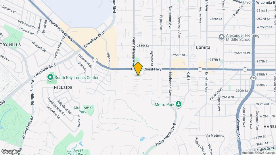 25829 Viana Ave Mapa y Detalles de la Ubicación