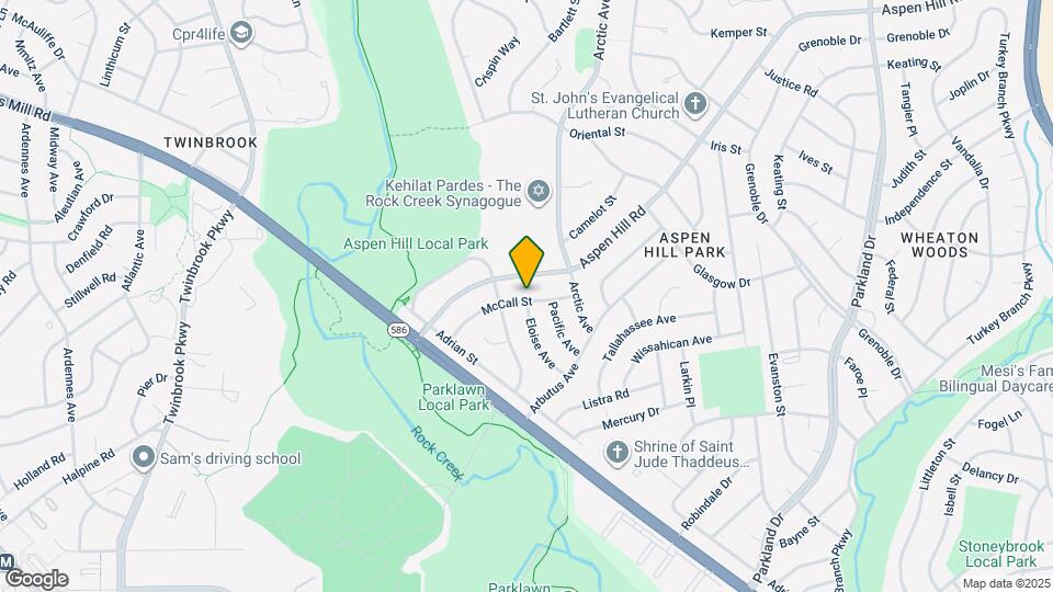 4917 McCall St Map and Location Details