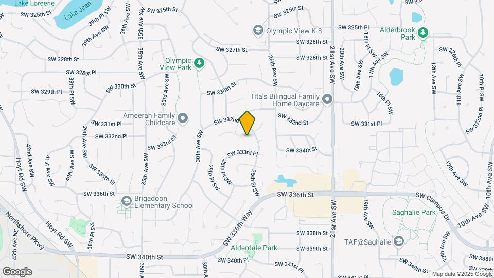 2650 SW 332nd Ct Map and Location Details