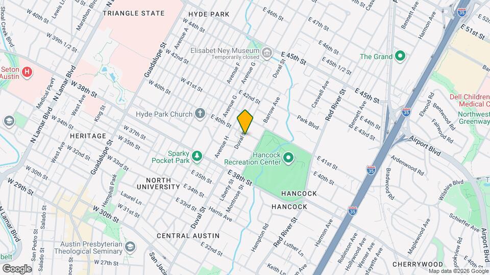 3911 Duval St Map and Location Details