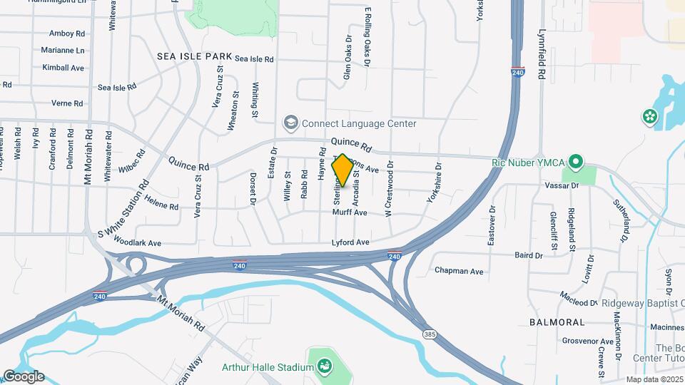 1606 Sterling Dr Map and Location Details