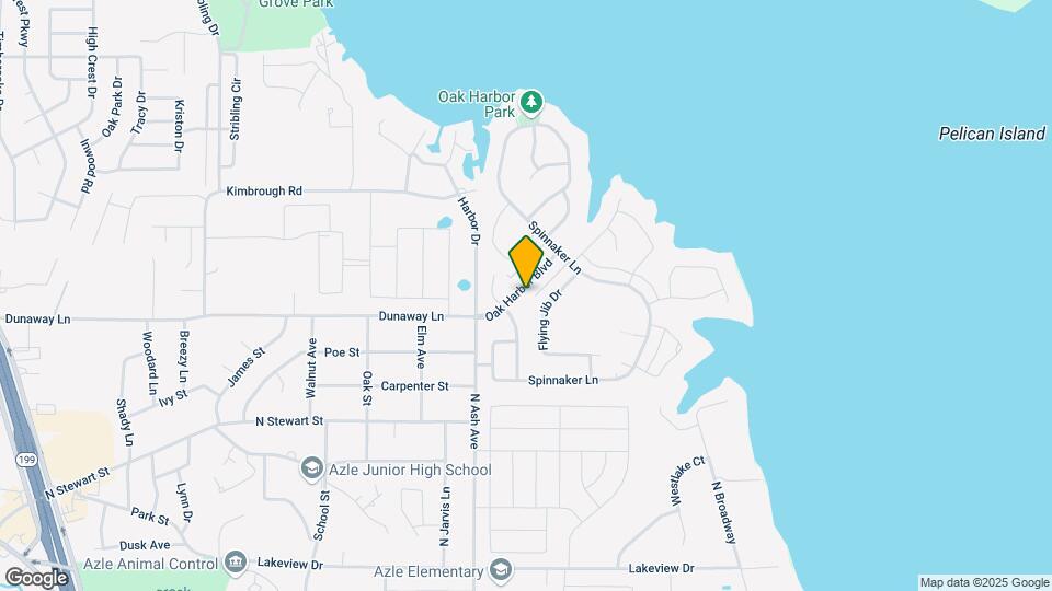 1309 Oak Harbor Blvd Map and Location Details