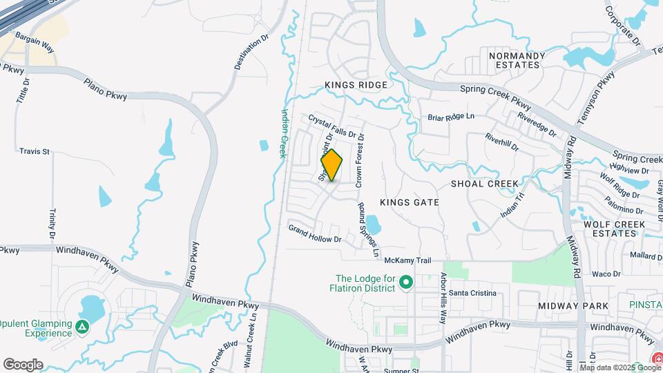 6533 Village Springs Dr Map and Location Details