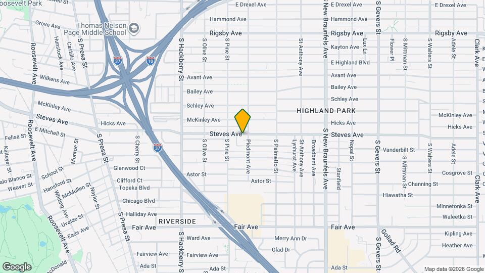 1530 Steves Ave Map and Location Details