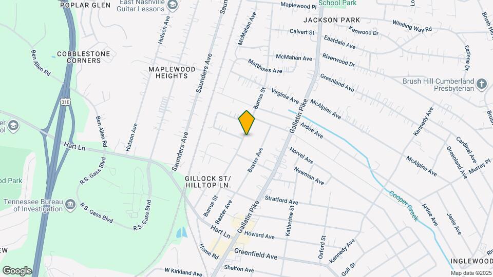 3912A Burrus St Map and Location Details