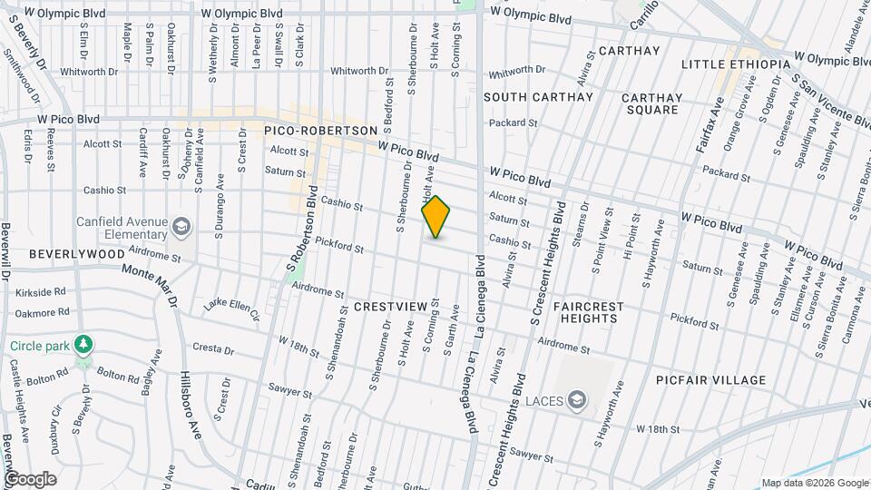 8573 Horner St Map and Location Details