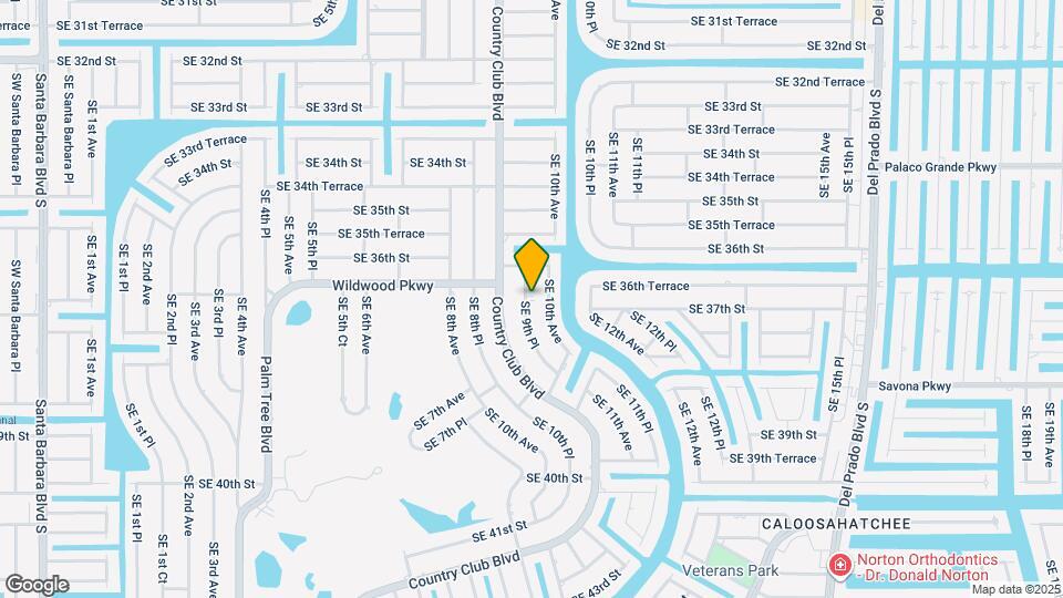 3619 SE 9th Pl-Unit -2 Map and Location Details