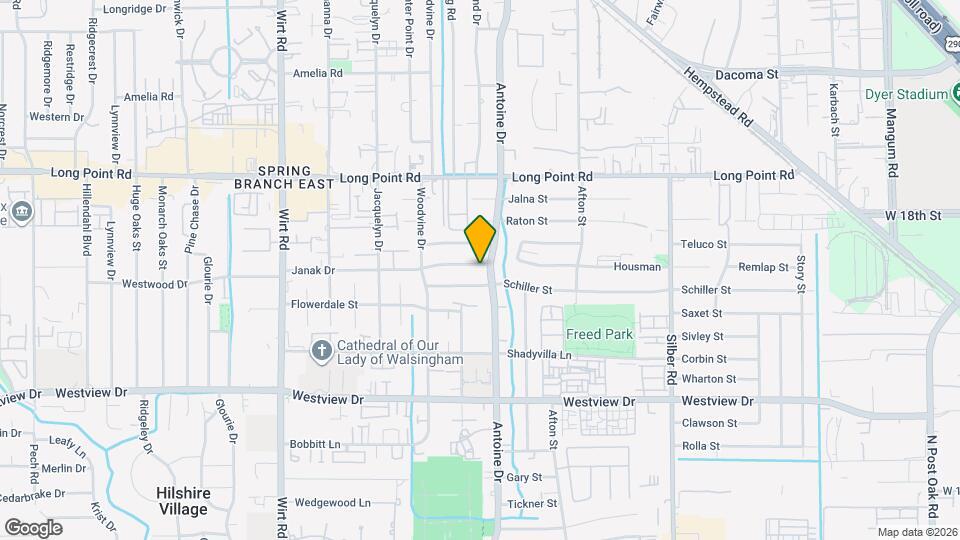 7407 Janak Dr Map and Location Details