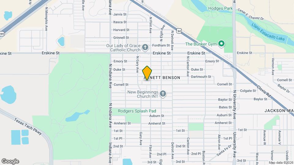 3106 Cornell St, Unit B Map and Location Details