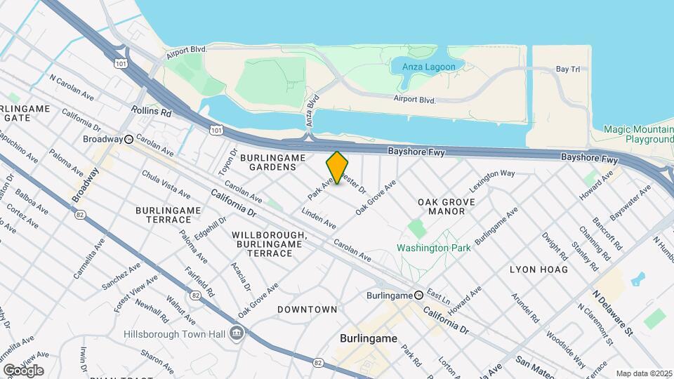 740 Laurel Ave Map and Location Details