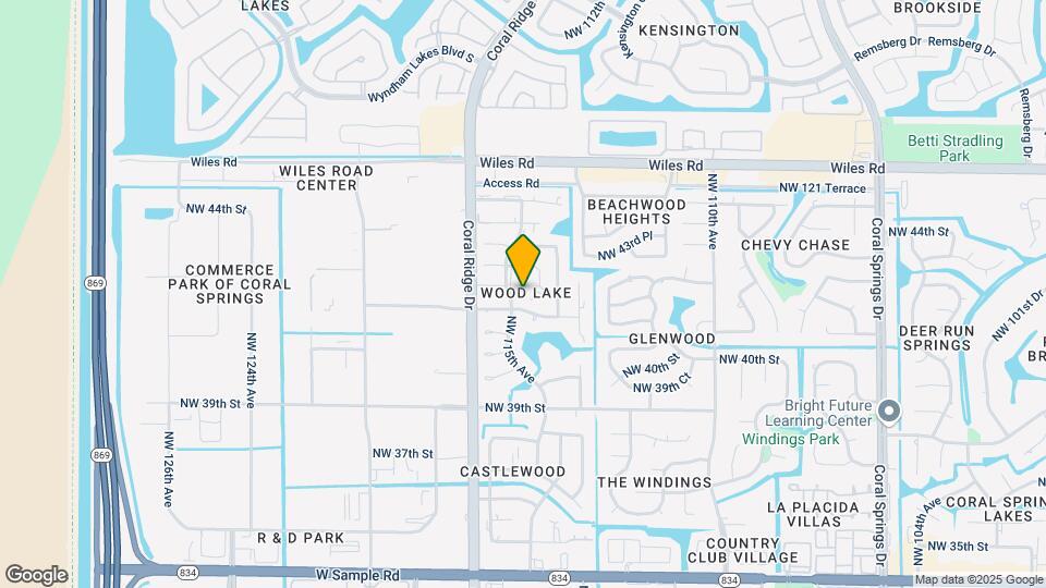 11460 NW 42nd St Map and Location Details