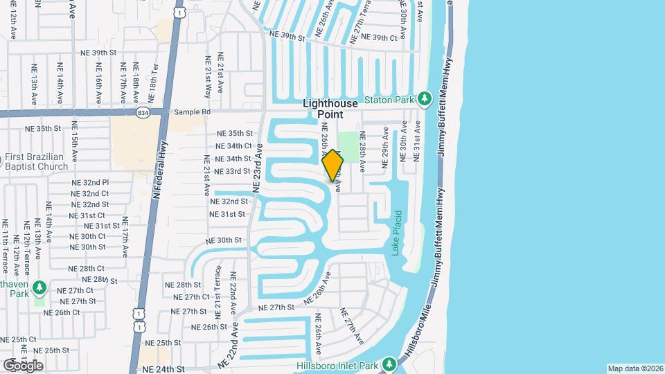 3211 NE 27th Ave Map and Location Details