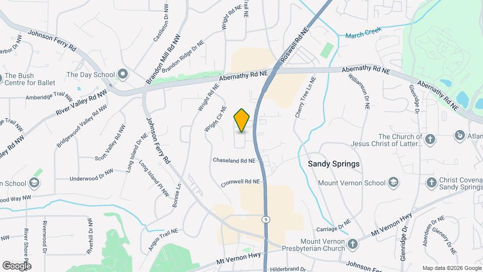 6520 Roswell Rd Mapa y Detalles de la Ubicación