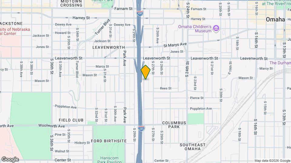1025 S 28th St Map and Location Details