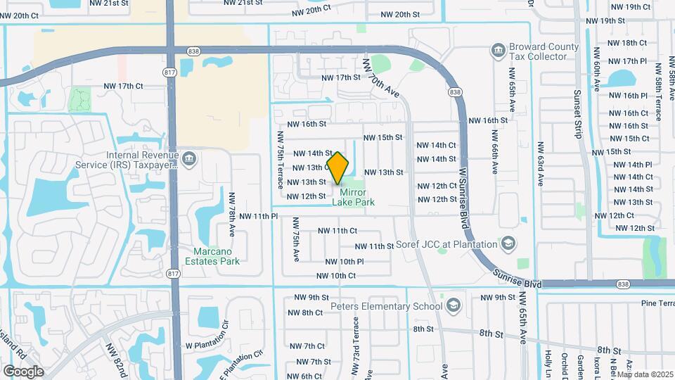 1230 NW 74th Ave Map and Location Details