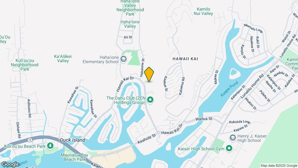 6710 Hawaii Kai Dr Map and Location Details