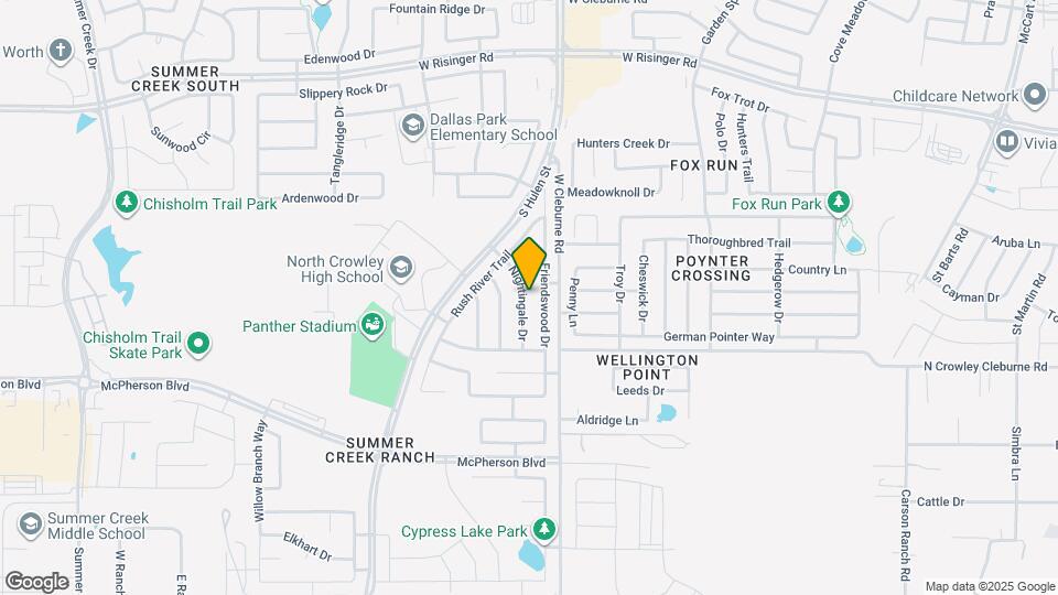 9113 Nightingale Dr Map and Location Details