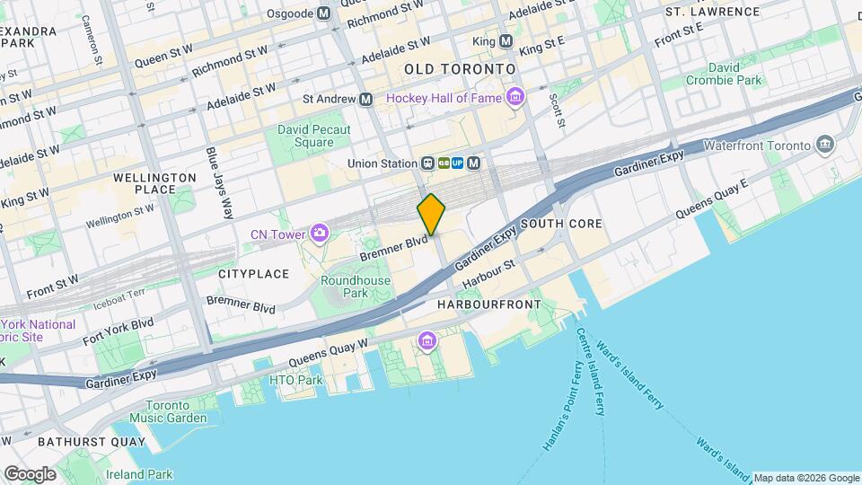 35 Bremner Blvd Map and Location Details