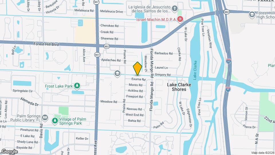 2637 Exuma Rd Map and Location Details