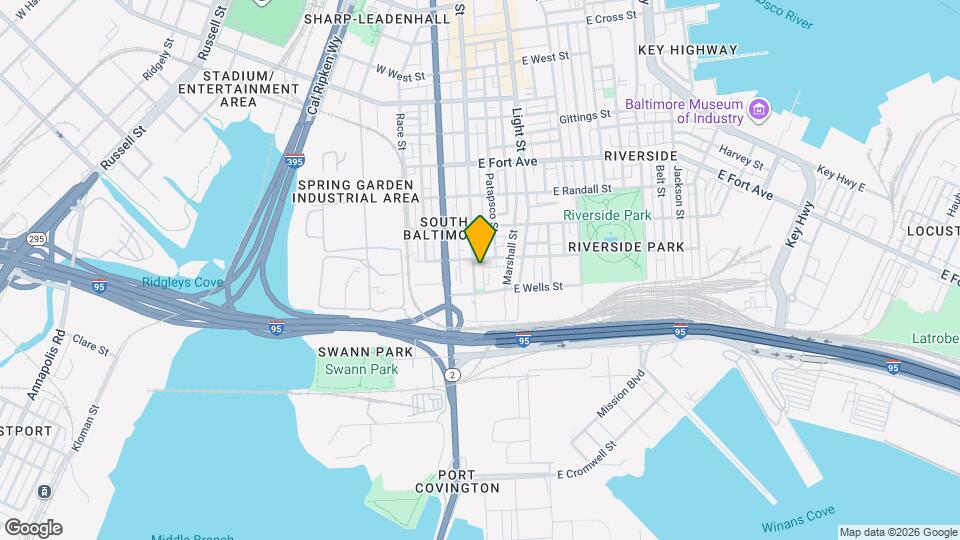 1815 S Charles St Map and Location Details