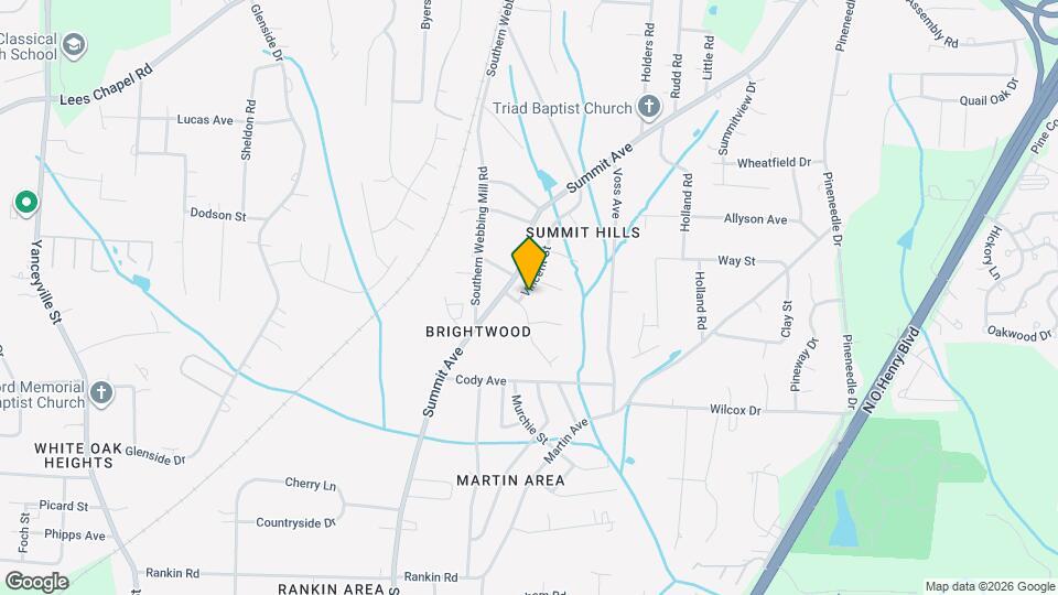 4302 Vincent St Map and Location Details