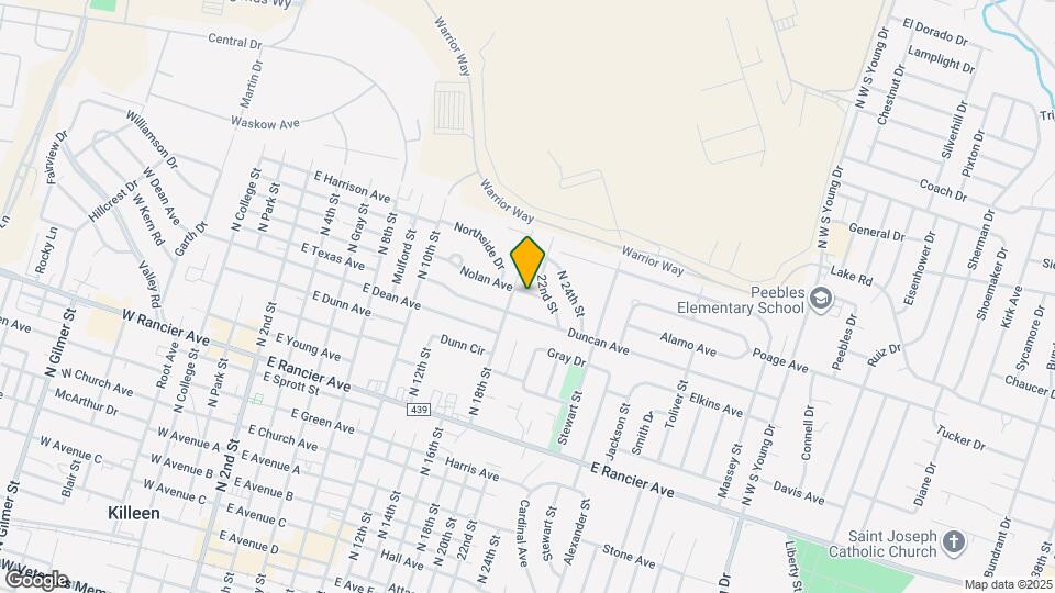 1004 Nolan Ave Map and Location Details