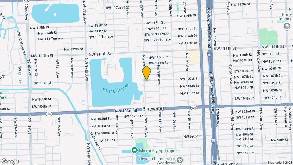 10635 NW 12th Ave Map and Location Details