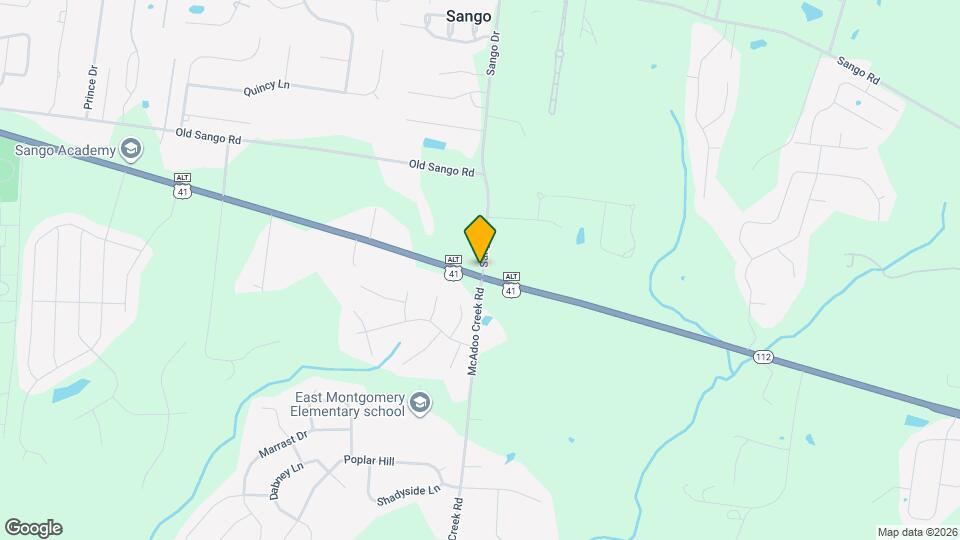 100 Sango Place Villas Dr Map and Location Details