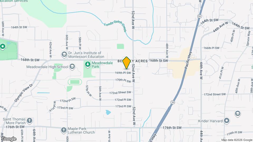 5227 169th Pl SW Map and Location Details