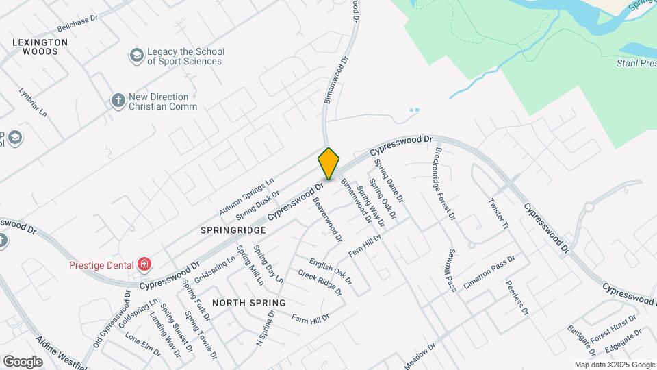 26115 Cypresswood Dr, Unit 4 Map and Location Details