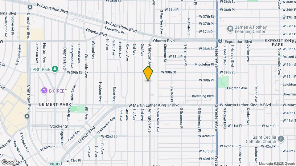 3933 Arlington Ave Mapa y Detalles de la Ubicación