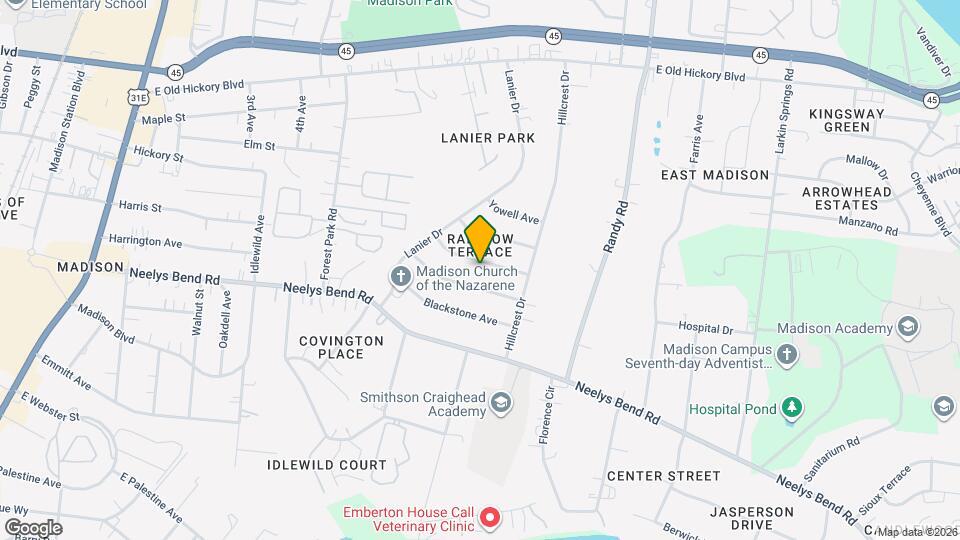 644 Carmel Ave Map and Location Details